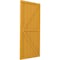 Ekena Millwork Americraft 6-Board Wood 2 Equal Panel Frmd Board-n-Batten Shutters w/Dbl Z-Bar, ARW102BF621X55TUH, PR ARW102BF621X55TUH - alternate 9